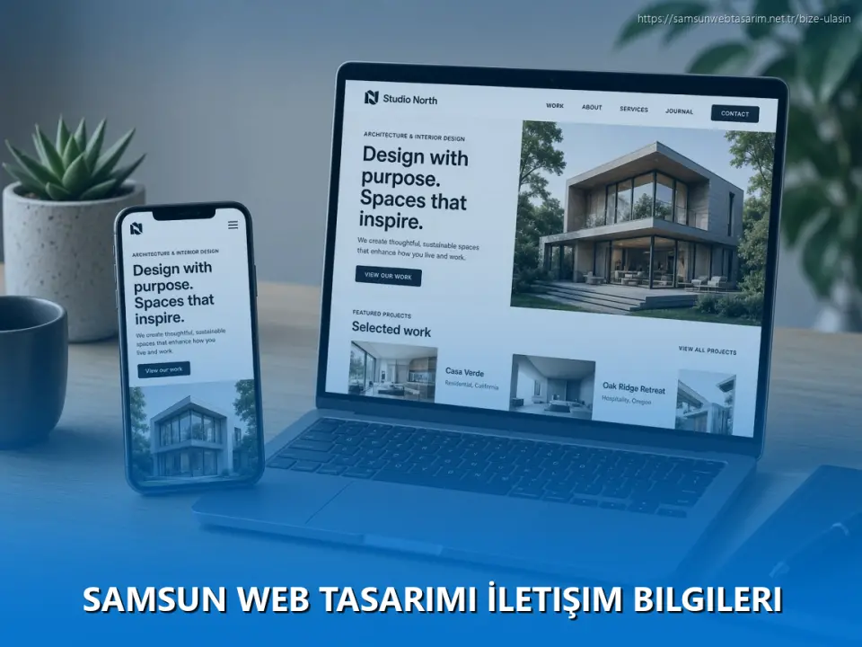 Samsun Web Tasarımı İletişim Bilgileri