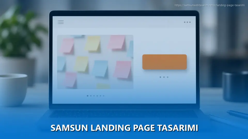 Samsun Landing Page Tasarımı